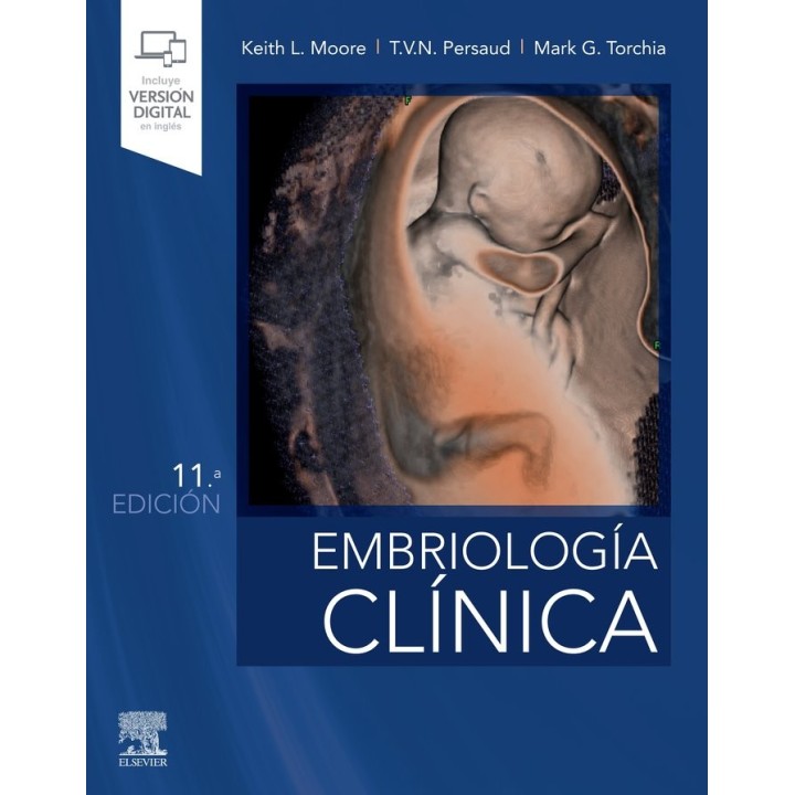EMBRIOLOGIA CLINICA +STUDENTCONSULT (11º ED.)