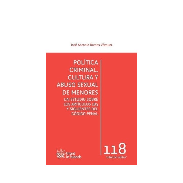 POLITICA CRIMINAL CULTURA Y ABUSO SEXUAL DE MENORES