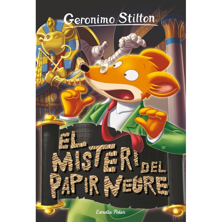 GERONIMO STILTON 77 EL MISTERI DEL PAPIR NEGRE