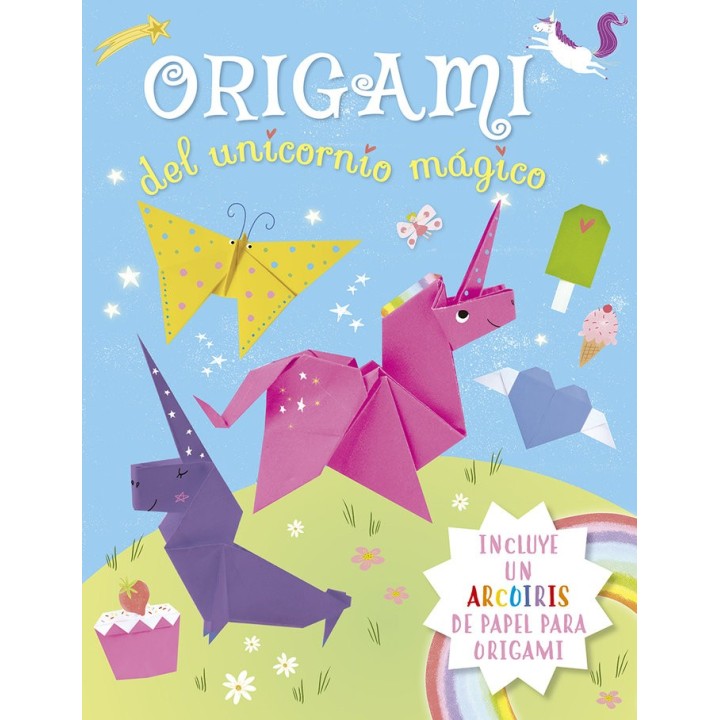 ORIGAMI EL UNICORNIO MAGICO