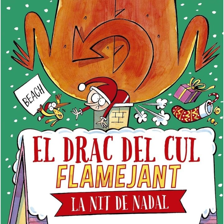 EL DRAC DEL CUL FLAMEJANT LA NIT DE NADAL