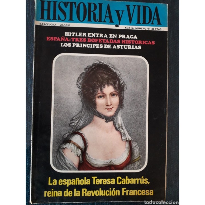 HISTORIA Y VIDA. NUMERO 12. MARZO 1969.