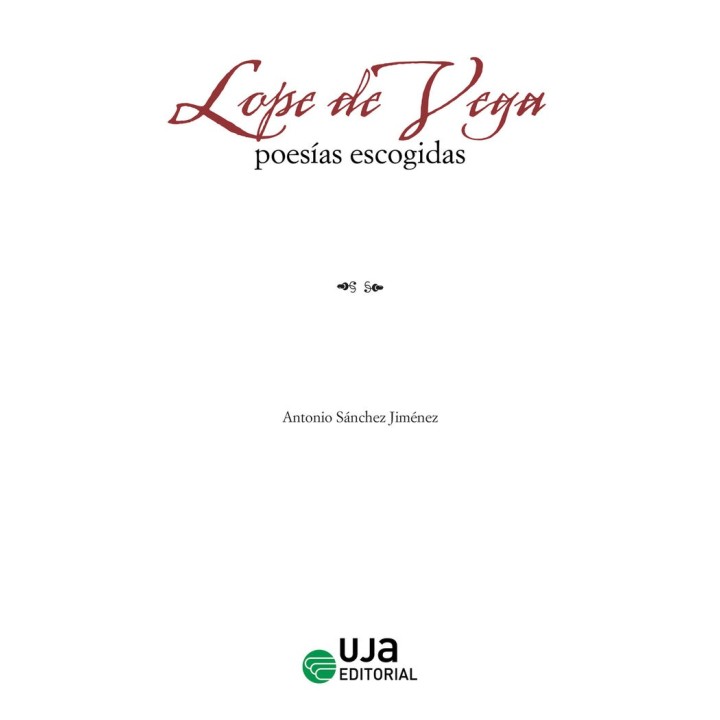 LOPE DE VEGA POESIAS ESCOGIDAS
