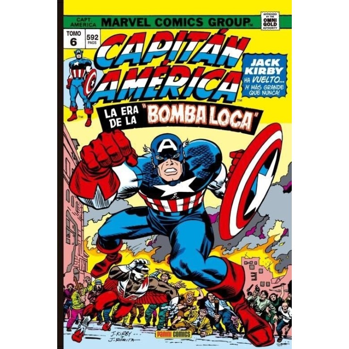CAPITAN AMERICAN Y EL HALCON 6 LA ERA DE LA BOMBA LOCA