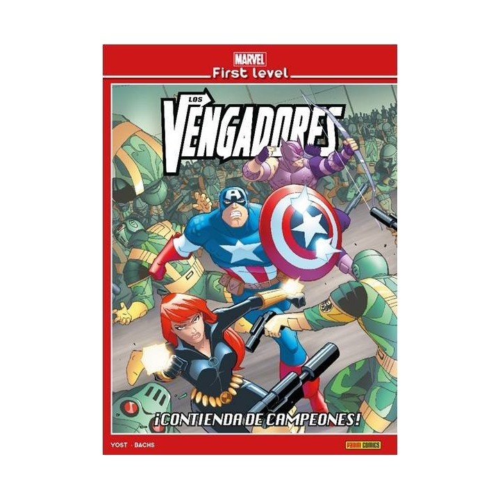 MARVEL FIRST LEVEL 6 LOS VENGADORES ICONTIENDA DE CAMPEON