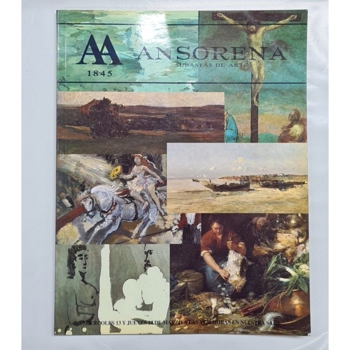 AA 1845. ANSORENA SUBASTA DE ARTE.