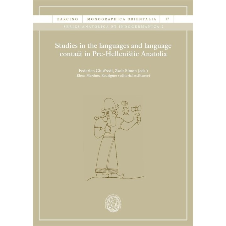 STUDIES IN THE LANGUAGES AND LANGUAGE CONTACT IN PRE-HELLENI