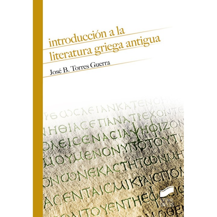 INTRODUCCION A LA LITERATURA GRIEGA ANTIGUA - Nº13