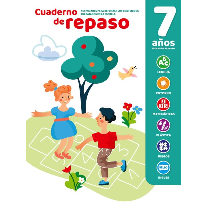 CUADERNO LUMINISCENTE 7 AÑOS