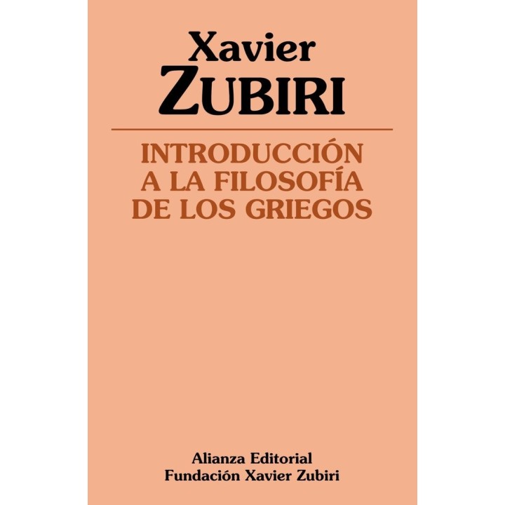 INTRODUCCION A LA FILOSOFIA DE LOS GRIEGOS
