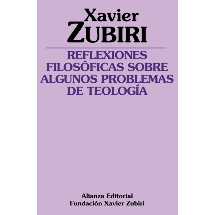 REFLEXIONES FILOSOFICAS SOBRE ALGUNOS PROBLEMAS DE LA TEOLOG