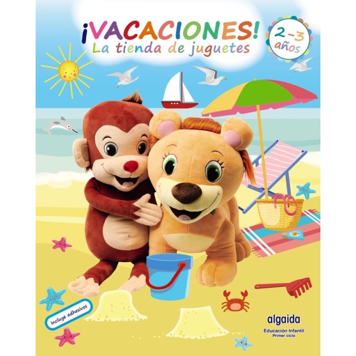 CUADERNO DE VACACIONES LA TIENDA DE JUGUETES 2-3 AÑOS