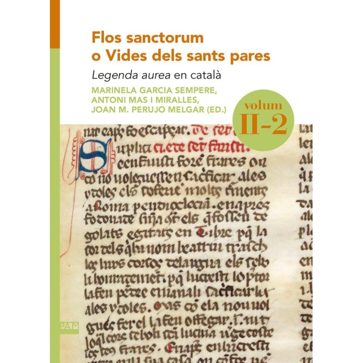 FLOS SANCTORUM O VIDES DELS SANTS PARES VOLUM II-2