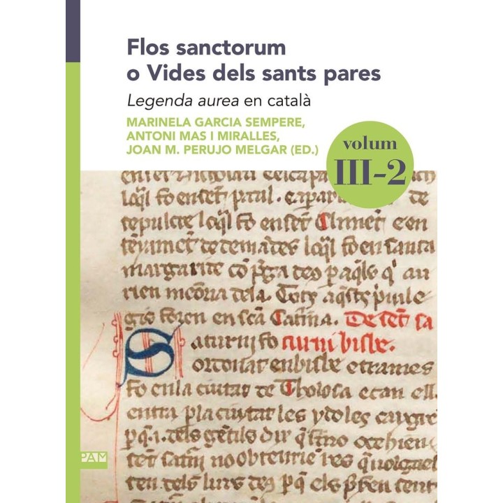FLOS SANCTORUM O VIDES DELS SANTS PARES