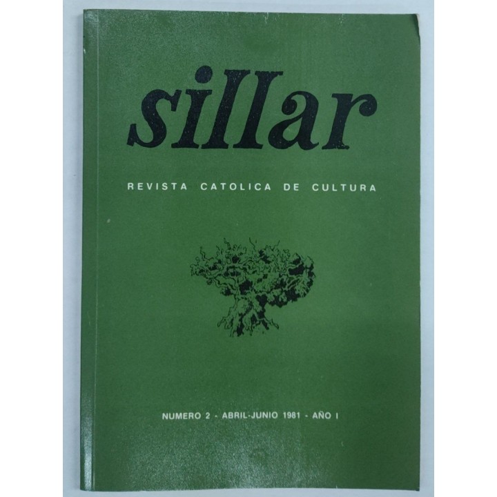 Sillar. Revista Catolica de Cultura.  Numero 2 Abril-Junio 1981 Año I