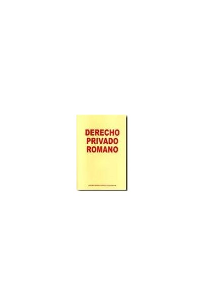 DERECHO PRIVADO ROMANO