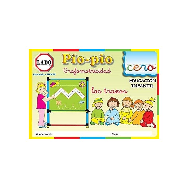 PIO PIO GRAFOMOTRICIDAD LOS TRAZOS CUADERNO 0