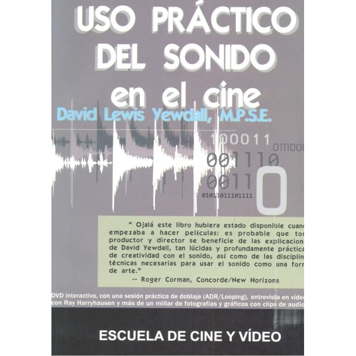 USO PRACTICO DEL SONIDO EN EL CINE + CD