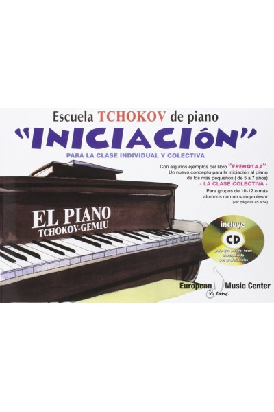 PIANO INICIACION TCHOKOV LIBRO+CD