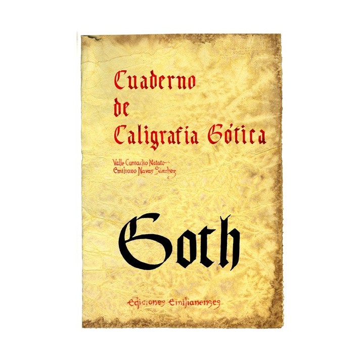 CUADERNO DE CALIGRAFIA GOTICA