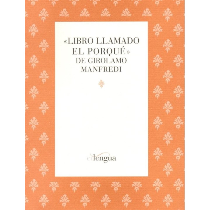 LIBRO LLAMADO EL PORQUE
