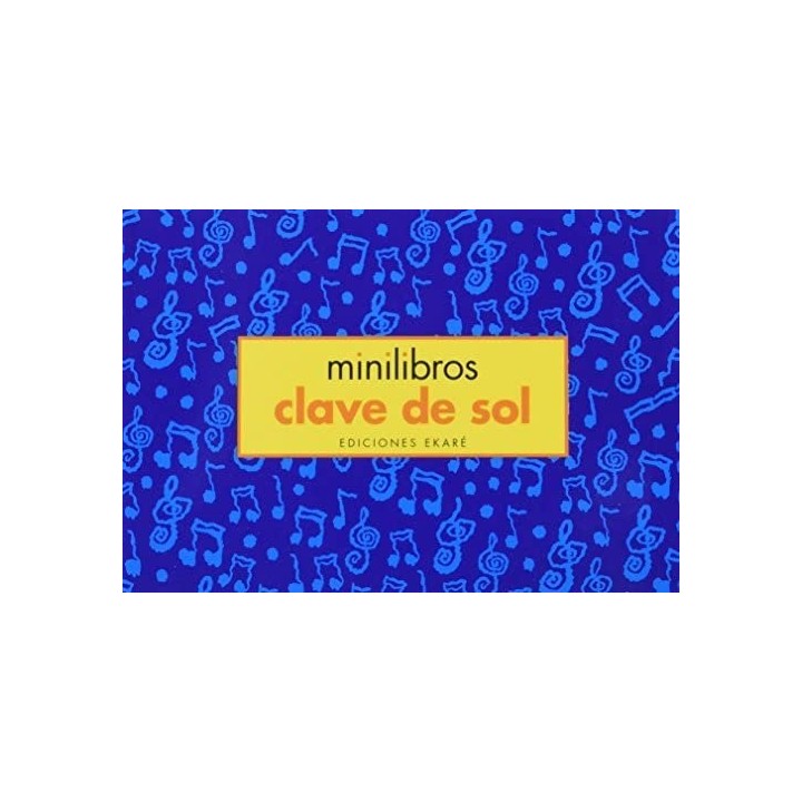 MINILIBRO CLAVE DE SOL