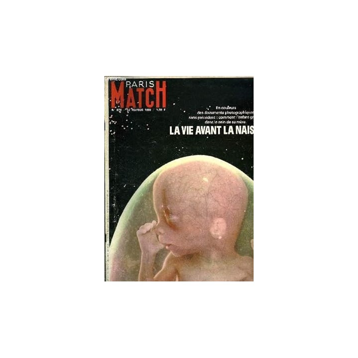 PARIS MATCH Nº879 FEVRIER 1966/1,20 F.