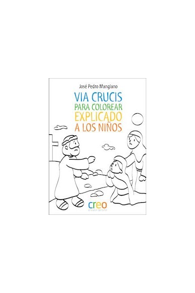 VIA CRUCIS PARA COLOREAR