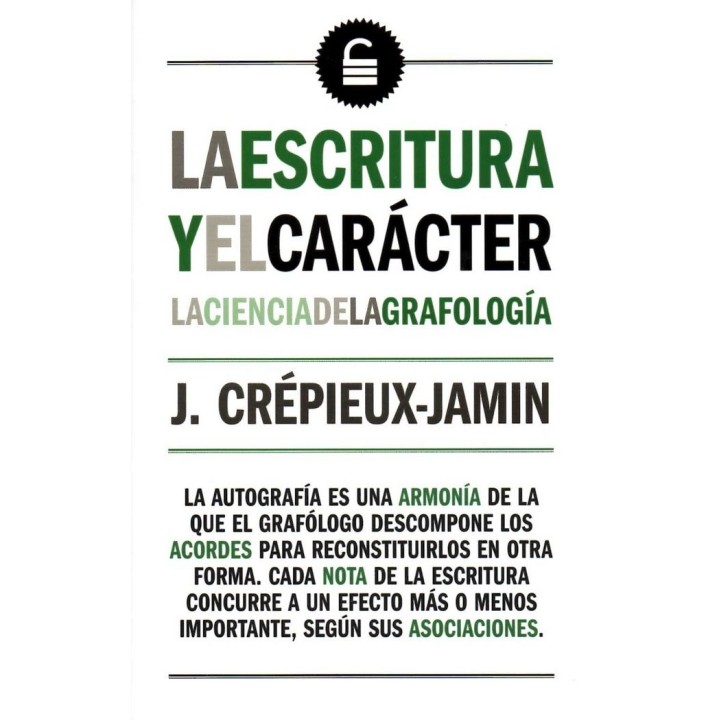 ESCRITURA Y EL CARACTER,LA