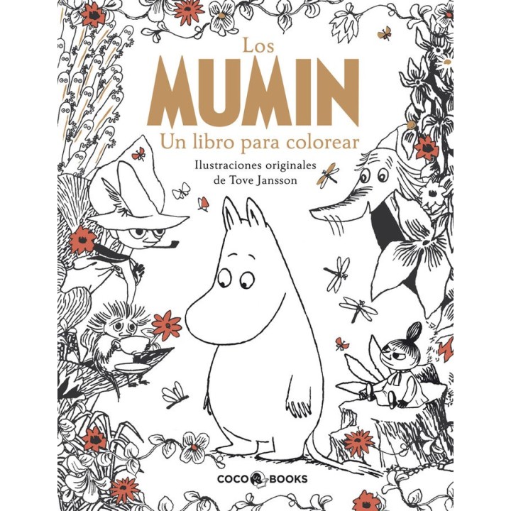 MUMIN UN LIBRO PARA COLOREAR,LOS