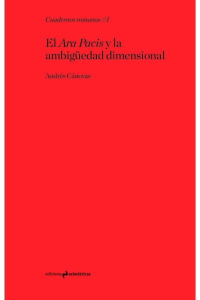ARA PACIS Y LA AMBIGÜEDAD DIMENSIONAL,EL