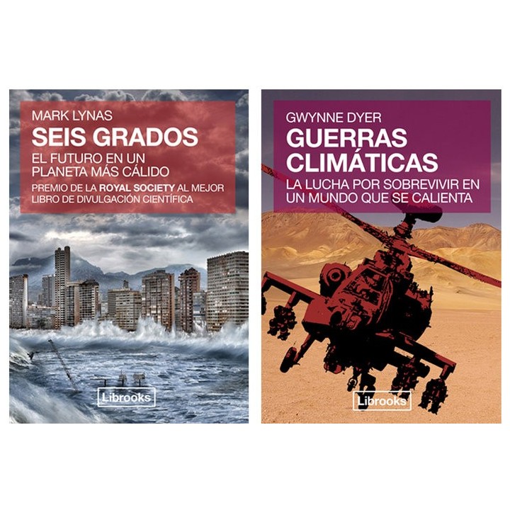PACK CAMBIO CLIMATICO SEIS GRADOS Y GUERRAS CLIMATICAS