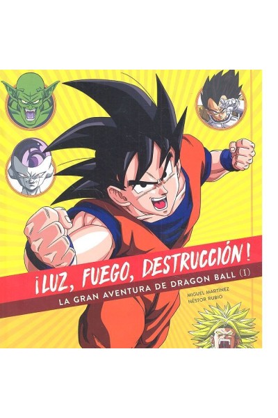 LUZ FUEGO DESTRUCCION LA GRAN AVENTURA DE DRAGON BALL