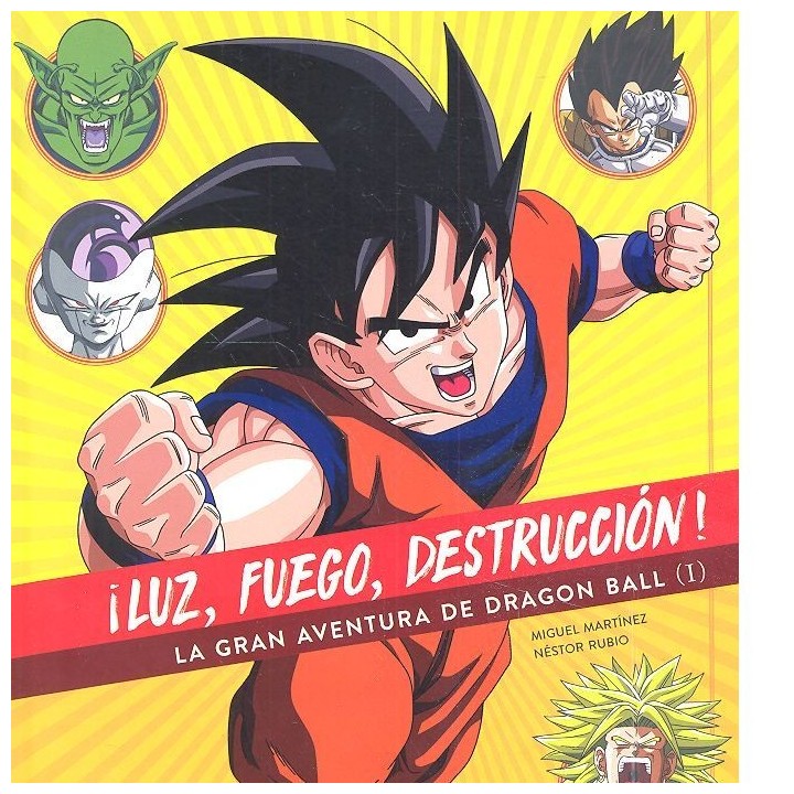 LUZ FUEGO DESTRUCCION LA GRAN AVENTURA DE DRAGON BALL