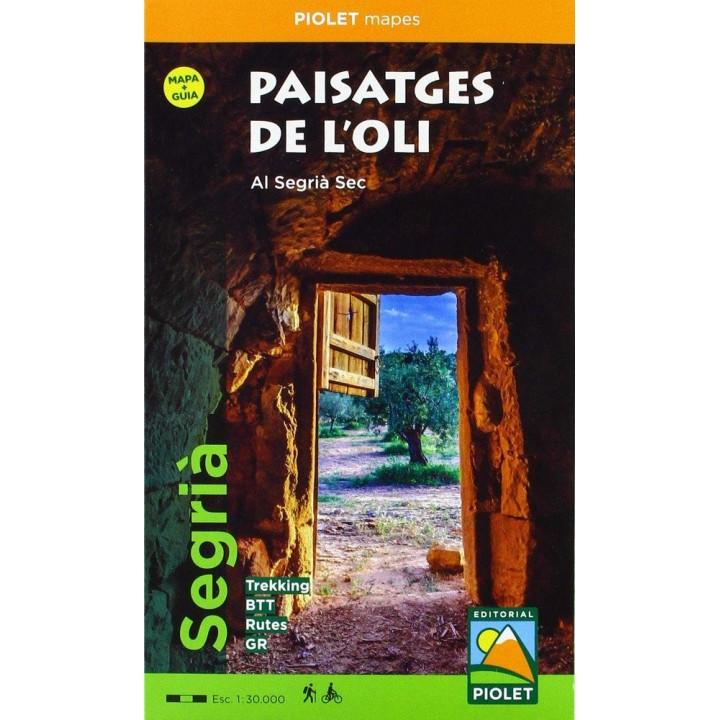 PAISATGES DE L'OLI - AL SEGRIA SEC ( MAPA + GUIA )