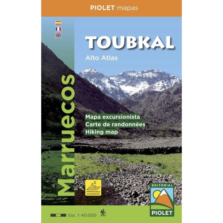 TOUBKAL ALTO ATLAS 1:40.000
