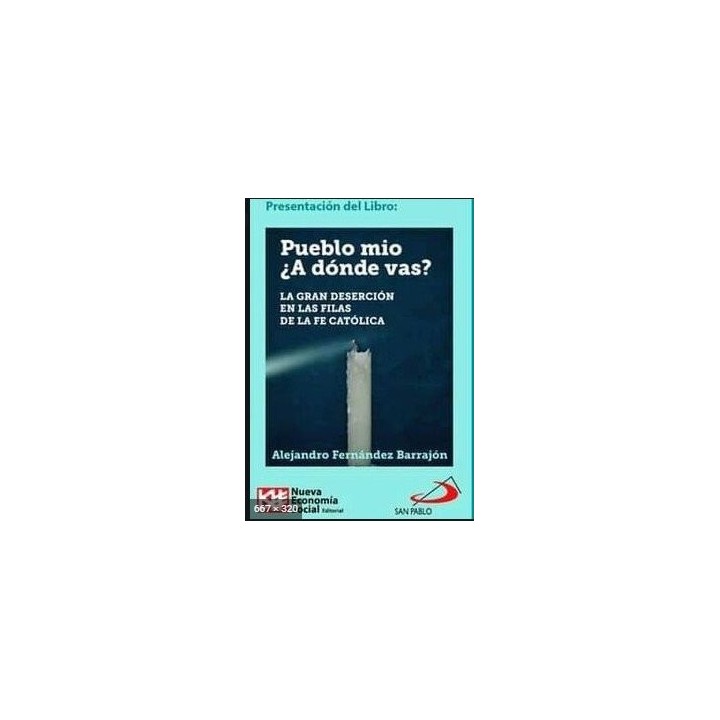 PUEBLO MIO A DONDE VAS