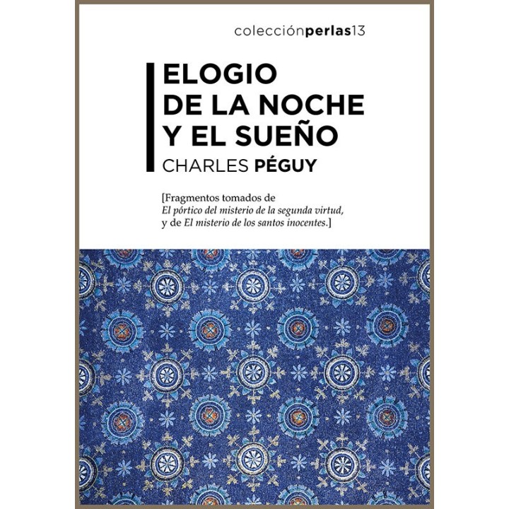 ELOGIO DE LA NOCHE Y EL SUEÑO