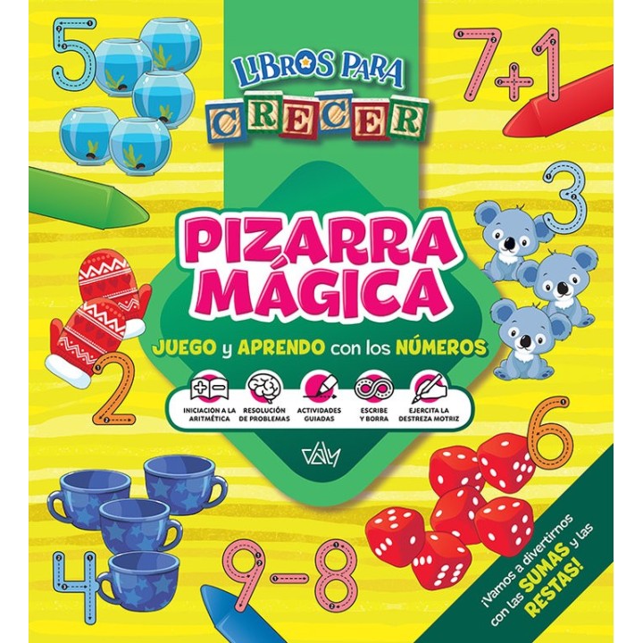 PIZARRA MAGICA JUEGO Y APRENDO CON LOS NUMEROS
