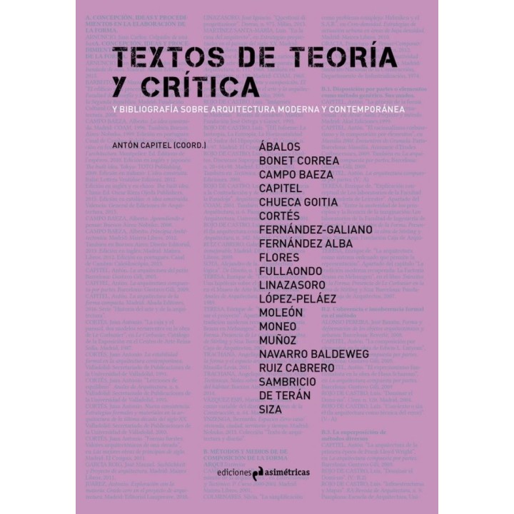 TEXTOS DE TEORIA Y CRITICA