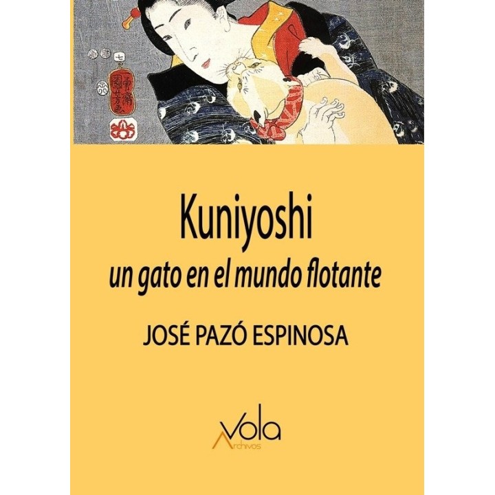 KUNIYOSHI UN GATO EN EL MUNDO FLOTANTE