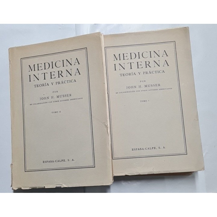 MEDICINA INTERNA TEORIA Y PRACTICA. TOMO I Y II.