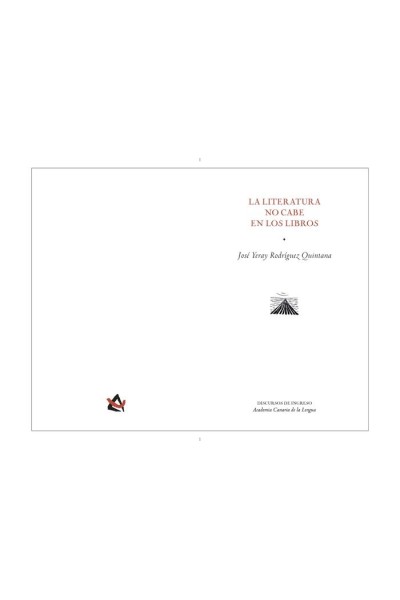 LITERATURA NO CABE EN LOS LIBROS,LA