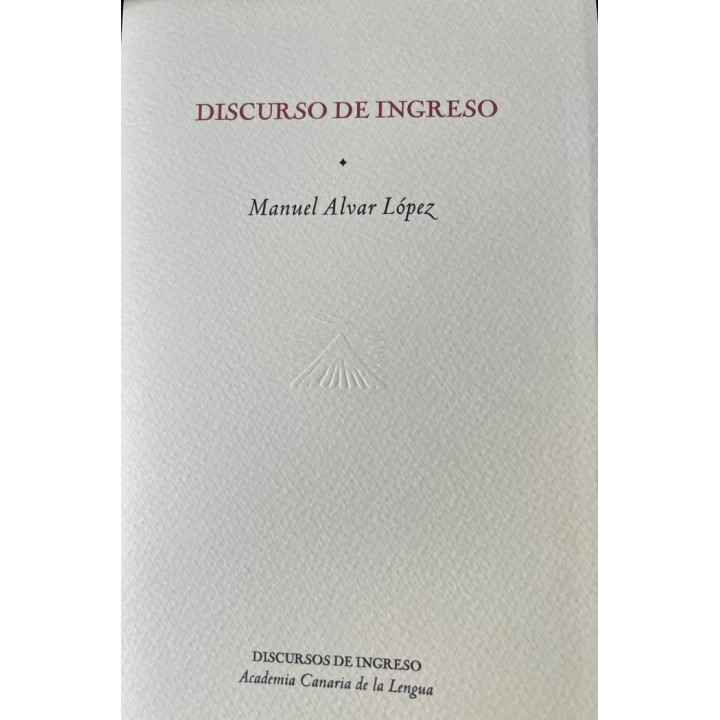 DISCURSO DE INGRESO