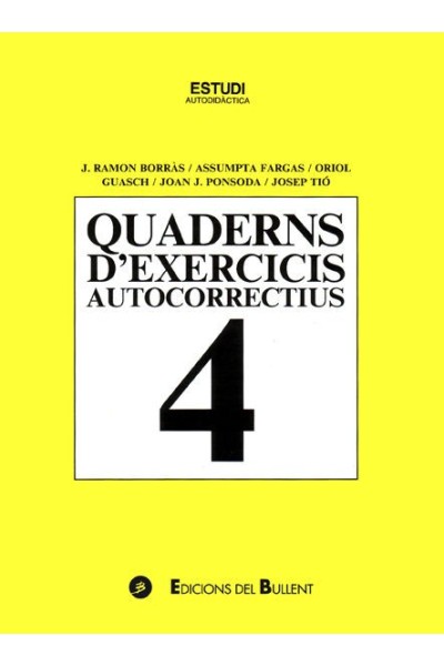 QUADERNS D'EXERCICIS AUTOCORRECTIUS 4