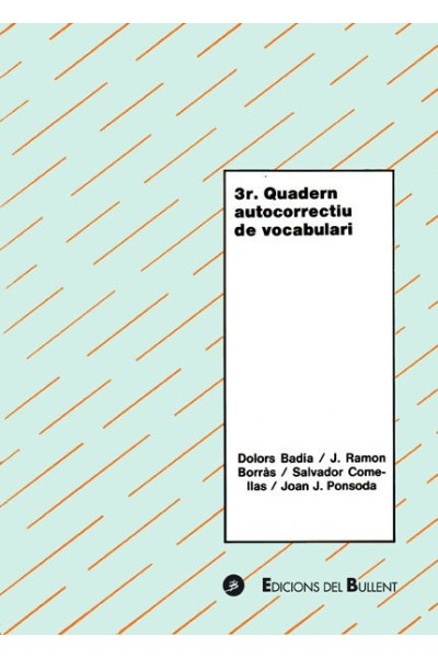 3R QUADERN AUTOCORRECTIU DE VOCABULARI