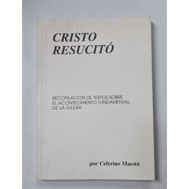 CRISTO RESUCITÓ