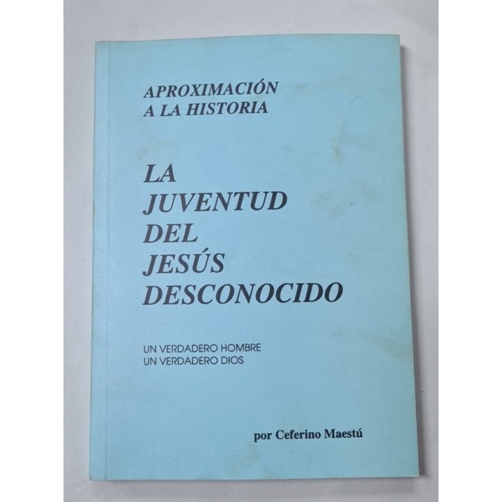 APROXIMACIÓN A LA HISTORIA: LA JUVENTUD DEL JESUS DSCONOCIDO