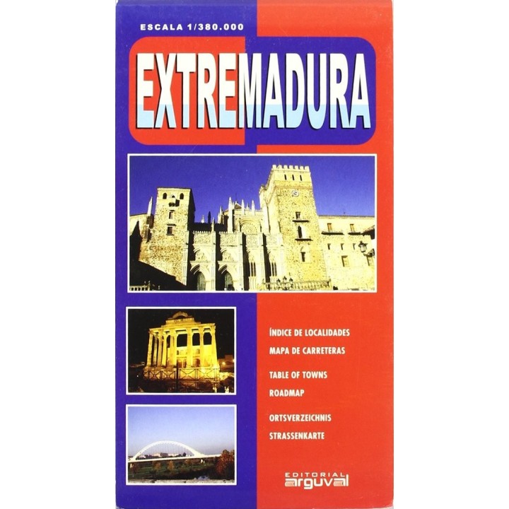 MAPA DE EXTREMADURA