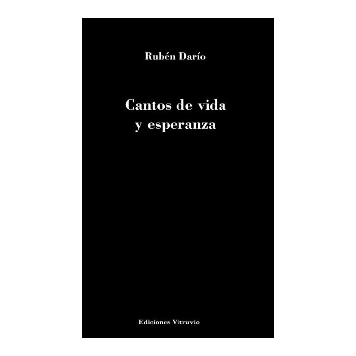 CANTOS DE VIDA Y ESPERANZA